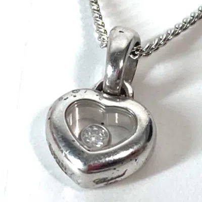 Pre-owned Chopard Gold (18k) Neck Chain () In Silver