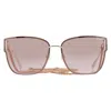 Chopard Gold Cat Eye Ladies Sunglasses Ikchf73 594x 63 In Gold