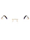 Chopard Gold Metal Glasses In Gold