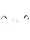 Chopard Sleek Rectangular Eyeglasses For Men In White