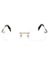 Chopard Gold Metal Glasses In Gold