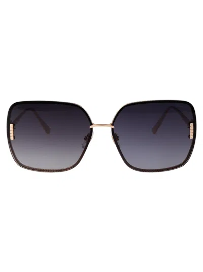 Chopard Women's Titanium Sunglasses In 0300 Gold