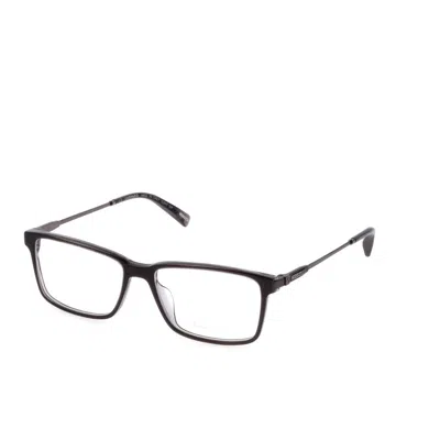 Chopard Gray Acetate Frames In Black