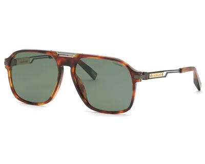 Chopard Green Navigator Men's Sunglasses Sch347 909p 58