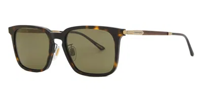Chopard Green Square Men's Sunglasses Sch339 722p 54 In ["green"]