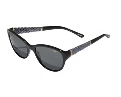 Chopard Grey Butterfly Ladies Sunglasses Sch127 0700 55 In ["grey","black"]