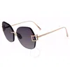 Chopard Grey Butterfly Ladies Sunglasses Schg31m 08fc 64