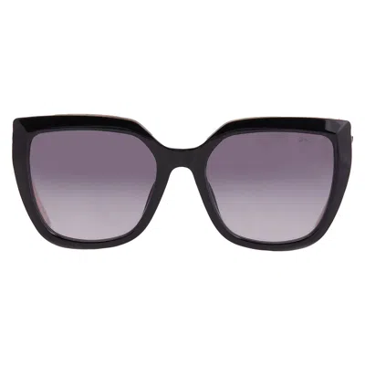 Chopard Grey Cat Eye Sunglasses Sch319m 0blk 54 In Multi