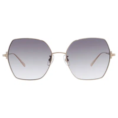 Chopard Grey Gradient Butterfly Ladies Sunglasses Schl02m 0300 57 In Gold