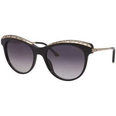 Chopard Grey Gradient Cat Eye Ladies Sunglasses Sch271s 0700 55 In Black