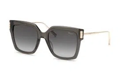 Chopard Grey Gradient Square Ladies Sunglasses Sch353m 0840 54 In Gray