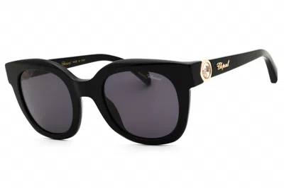 Chopard Grey Oval Ladies Sunglasses Sch335s 0700 52 In ["grey","black"]