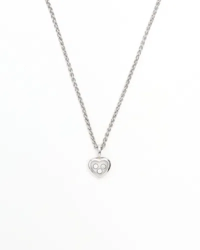 Chopard Happy Diamond 18kt White Gold Necklace