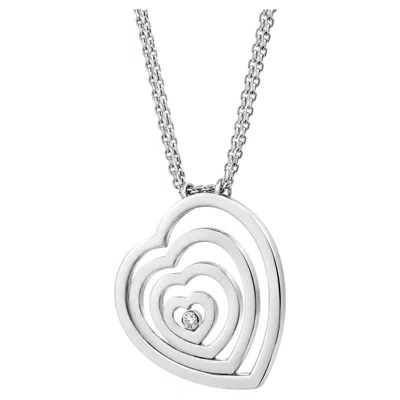 Pre-owned Chopard Happy Diamond Heart Pendant Necklace In Multiple