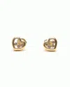 Chopard Happy Diamond Hearts Gold And Diamond Earrings