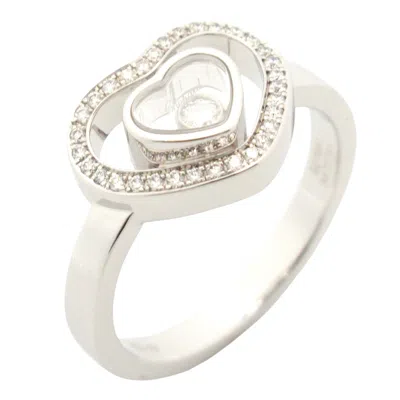 Chopard Happy Diamond Ring K18wg In White