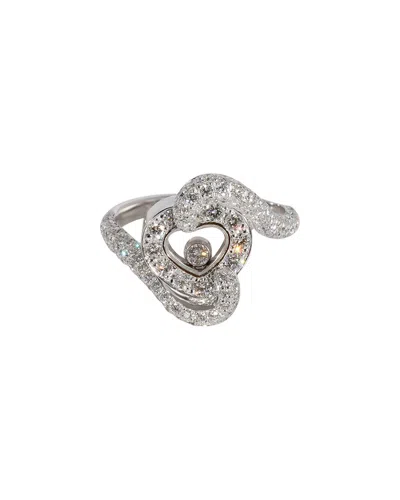 Pre-owned Chopard Happy Diamonds 18k 1.72 Ct. Tw. Diamond Ring (authentic Pre-loved)
