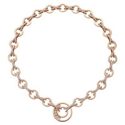 Pre-owned Chopard Happy Diamonds Floating Diamond Necklace 3.05 Carats In Multi