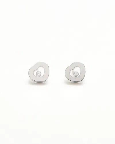 Chopard Happy Diamonds Icons 18kt White Gold Earrings