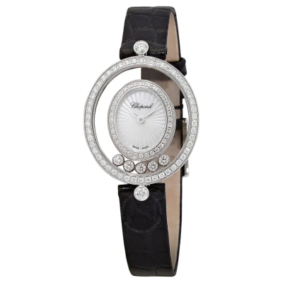 Chopard Happy Diamonds Icons Quartz Mother Of Pearl Dial Ladies Watch 204292-1201 In White