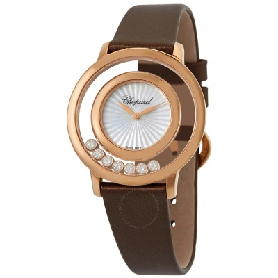 Chopard Happy Diamonds Icons Quartz Mother Of Pearl Dial Ladies Watch 209429-5001 In Neutral