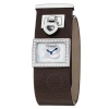 CHOPARD CHOPARD HAPPY DIAMONDS MOTHER OF PEARL DIAL BROWN LEATHER LADIES WATCH 208503-2001