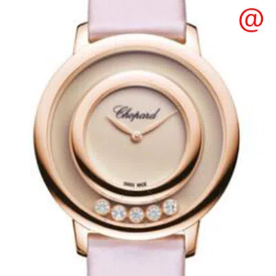 Chopard Happy Diamonds Quartz Pink Dial Ladies Watch 209429-5106