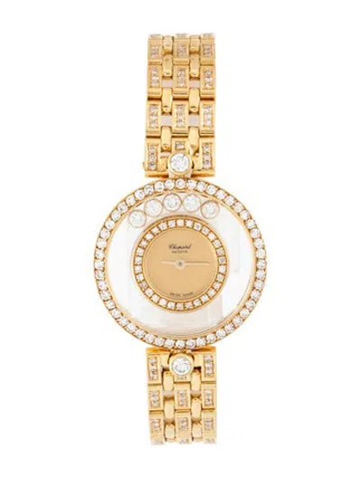 Pre-owned Chopard Happy Diamonds Watch, 24mm In Multicolor