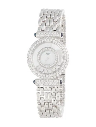 Pre-owned Chopard Happy Diamonds Watch, 27mm In Multicolor