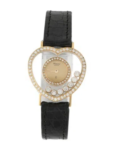 Pre-owned Chopard Happy Diamonds Watch In Multi