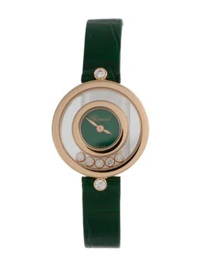 Pre-owned Chopard Happy Diamonds Watch In Multi