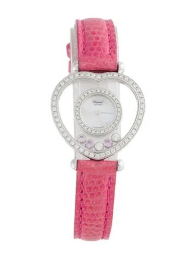 Pre-owned Chopard Happy Diamonds Watch In Multi
