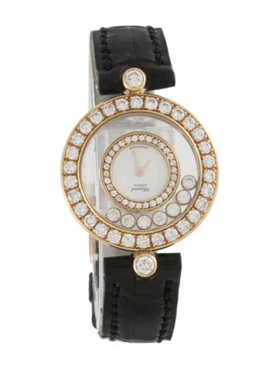 Pre-owned Chopard Happy Diamonds Watch In Multi