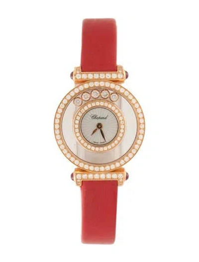 Pre-owned Chopard Happy Diamonds Watch In Multi