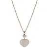 Chopard Happy Hearts Rose Gold Diamond Necklace