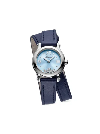 Chopard Happy Sport 25mm In Blue