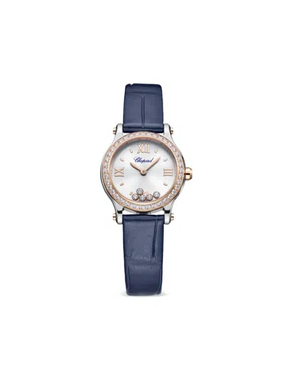 Chopard Happy Sport 25mm In Blue