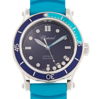 Chopard Happy Sport Automatic Chronometer Blue Dial Men's Watch 278587-3001