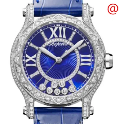 Chopard Happy Sport Automatic Diamond Blue Dial Ladies Watch 274891-1016