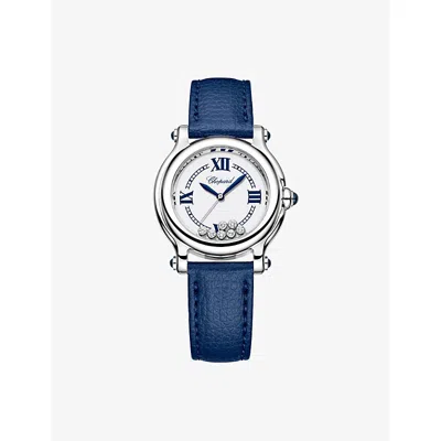 Chopard Happy Sport Lucent Steel And Diamond Watch