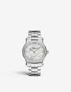 Chopard Happy Sport Medium Stainless Steel And Diamond Watch