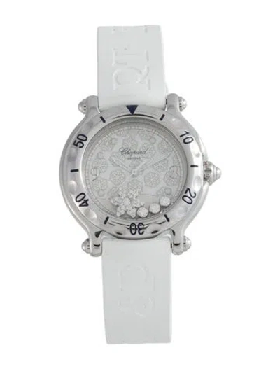 Pre-owned Chopard Happy Sport Snowflake Watch In Multicolor
