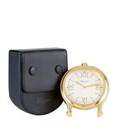 Chopard Happy Sport Table Clock In Gold