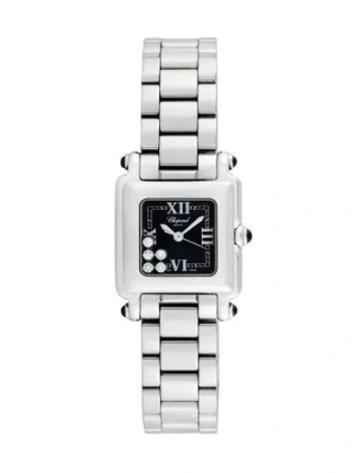 Pre-owned Chopard Happy Sport Watch, 22mm In Multicolor
