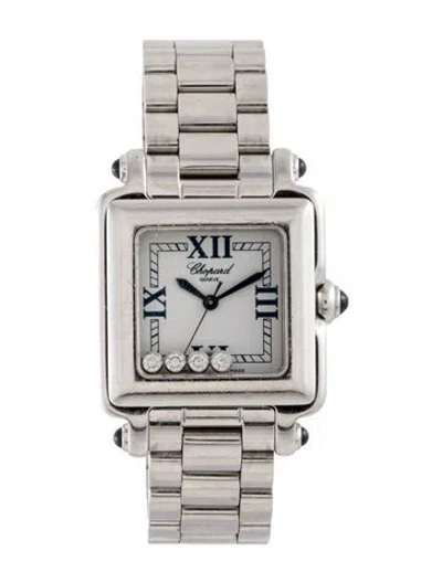 Pre-owned Chopard Happy Sport Watch, 27mm In Multi