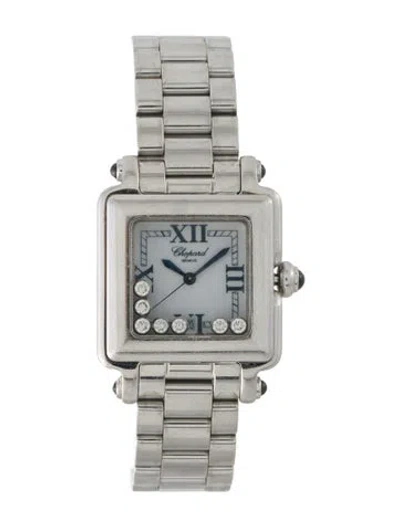 Pre-owned Chopard Happy Sport Watch, 27mm In Multi