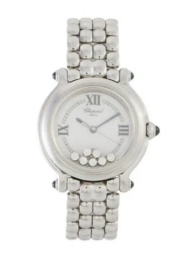 Pre-owned Chopard Happy Sport Watch, 32mm In Multi
