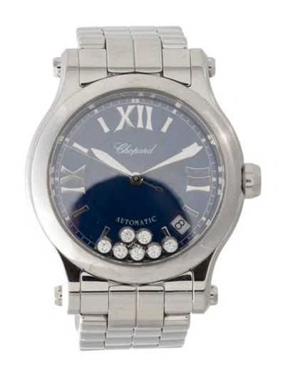 Pre-owned Chopard Happy Sport Watch, 36mm In Multi