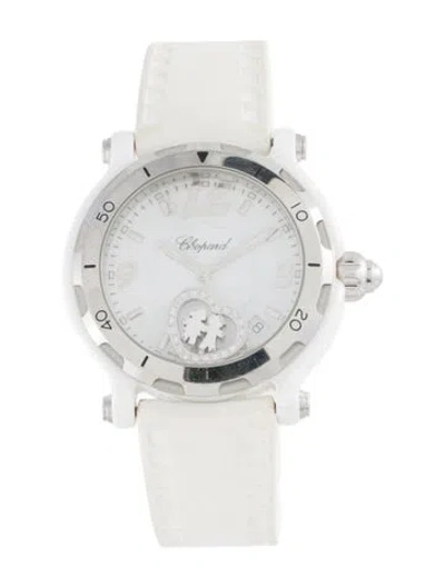 Pre-owned Chopard Happy Sport Watch, 39mm In Multi