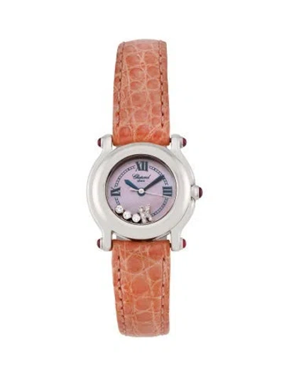 Pre-owned Chopard Happy Sport Watch In Multi